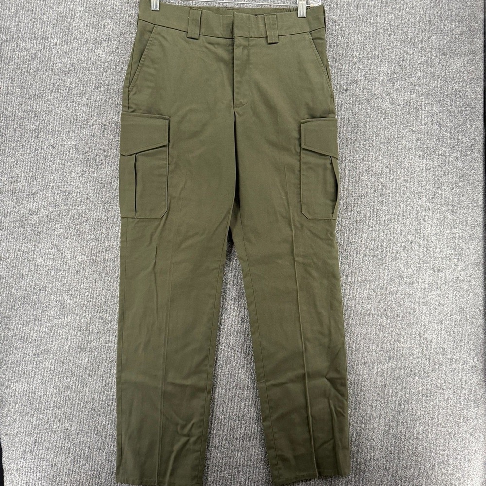 Blauer Pants Womens 6 OD Green Cargo Mid Rise Straight Tactical Uniform 8810WX